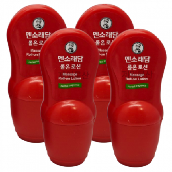 맨소래담 핫 롤온 로션 50ml 바르는 릴렉싱 4개