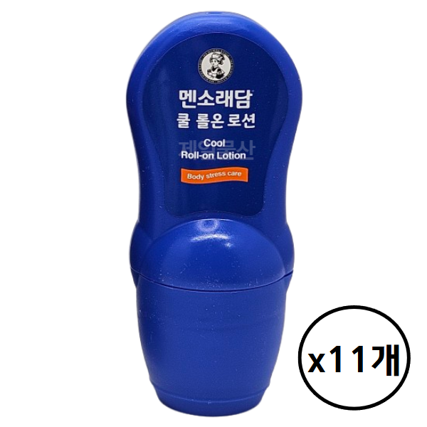 맨소래담로션 롤온 쿨 50ml 바르는 파스 11개