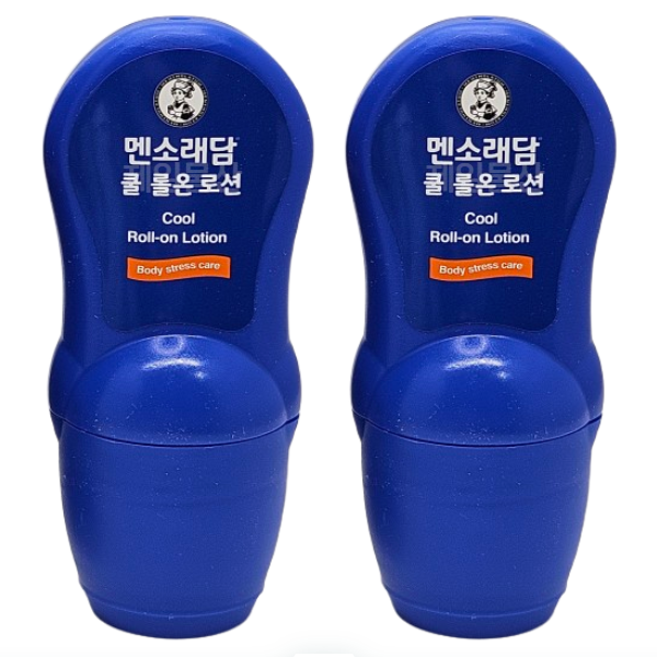 맨소래담로션 롤온 쿨 50ml 바르는 파스 2개