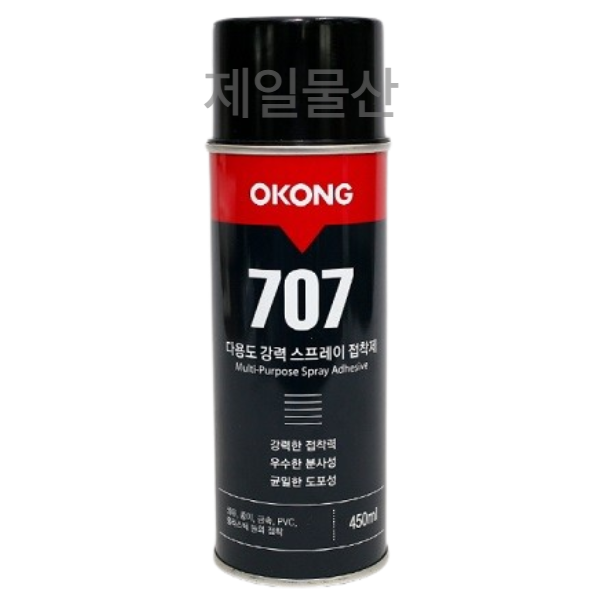오공 다용도 707 강력 스프레이 접착제 450ml