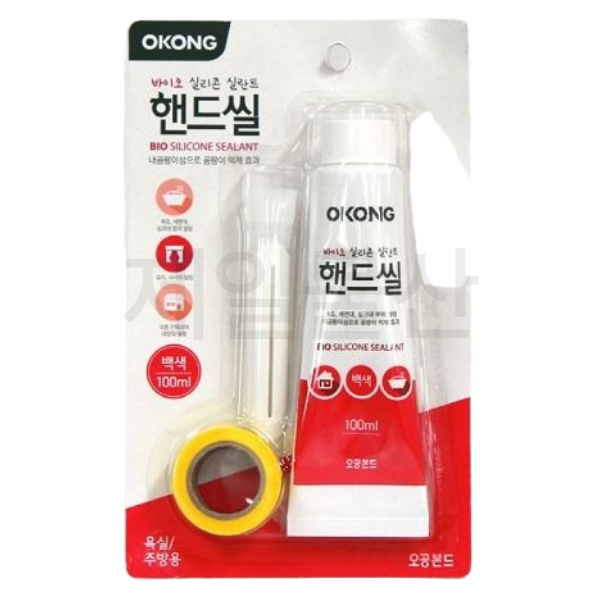오공 바이오 핸드씰 실리콘 백색 100ml