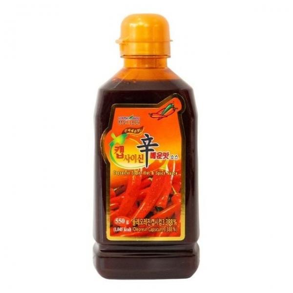 청우식품 더진한 캡사이신 액상 550g