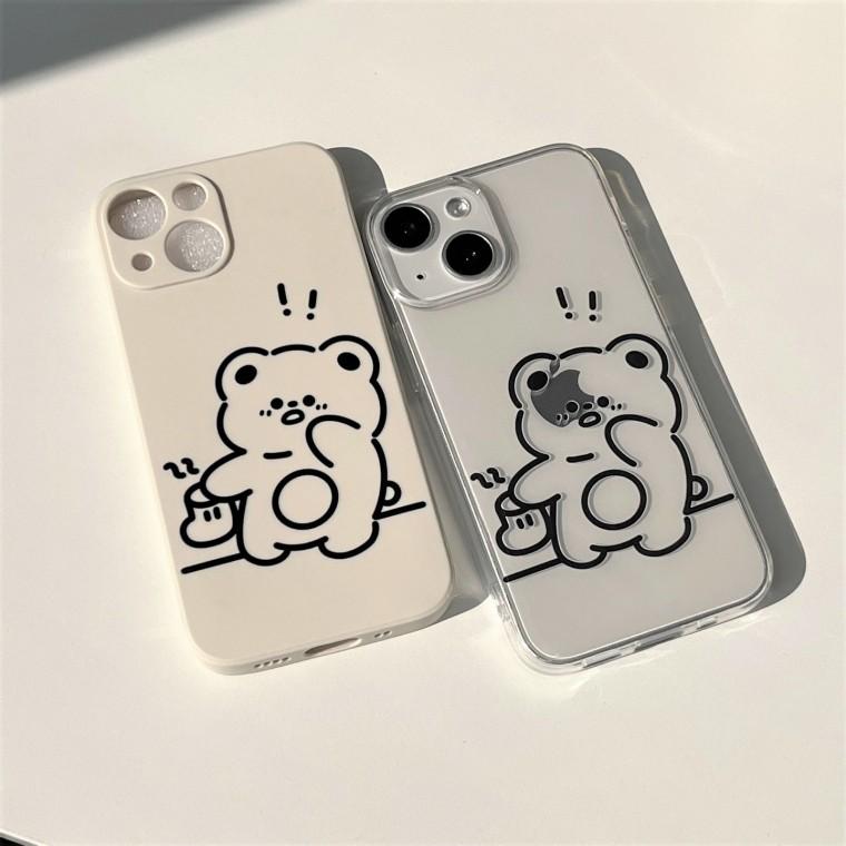 양말 냄새 곰 아이폰16케이스 실리콘 젤리 갤럭시 S22 S23 24 25 노트20 울트라