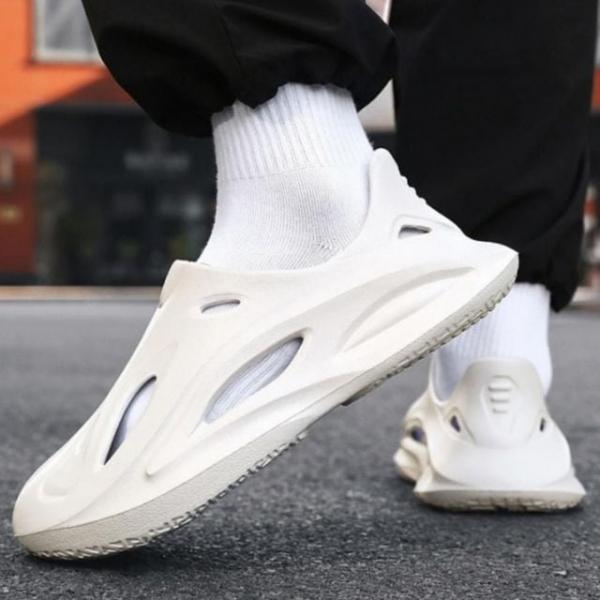 슈즈 남자 슬러퍼 슬리퍼 샌들 컴포트 심플리즘뮬