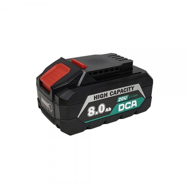 DCA FFBL2080 리튬이온 배터리 20V 8.0AH 잔량표시