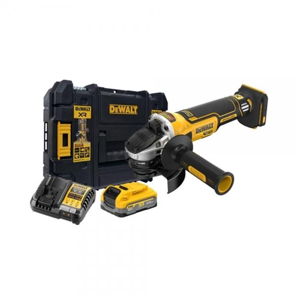 디월트 DCG4051S1T 충전그라인더 20V 3.5AH 125mm
