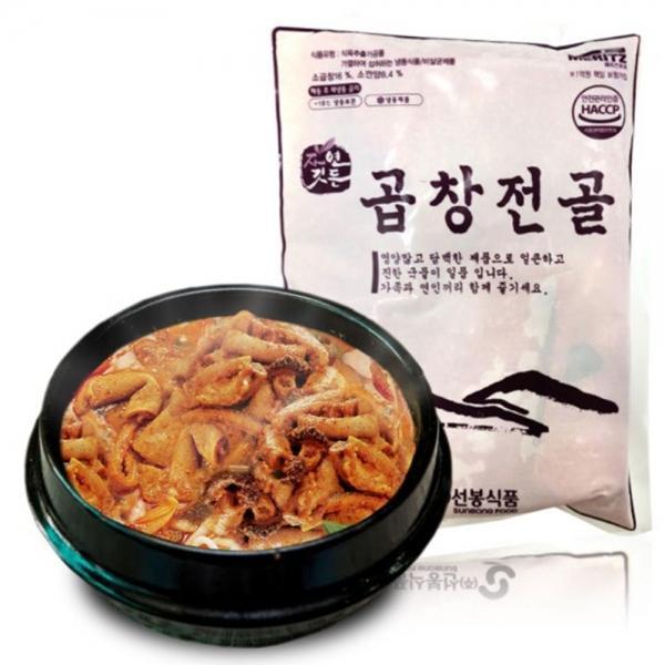 VYF 선봉 소곱창전골 800g x 24봉 레토르트