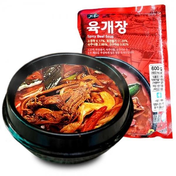 VYF 선봉 육개장 600g 해장국 x 30봉