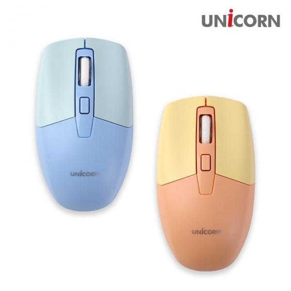 유니콘 2.4G 저소음 파스텔톤 무선마우스 FX-450S