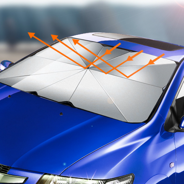 차량용 앞유리 햇빛차단 차광막 차양막 썬블럭 우산