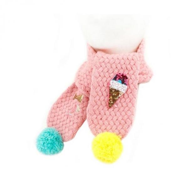 아이스크림 여아 머플러 목도리 넥워머 목워머 목토시