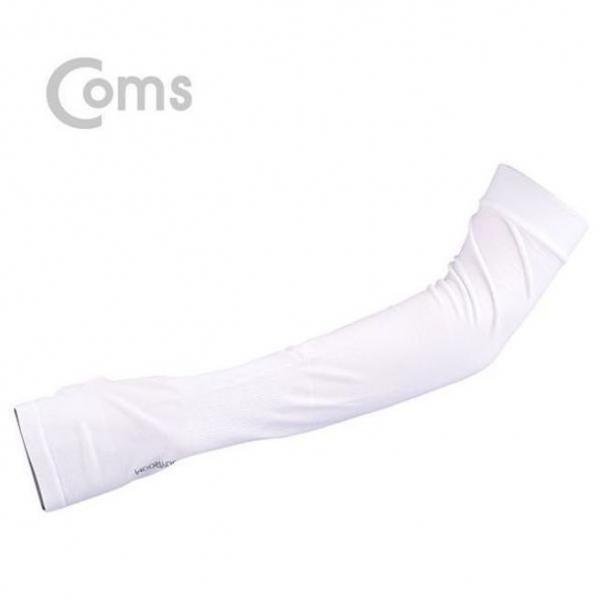 coms 팔 토시 ICE Cool Sleeve 화이트 한쌍 한세트