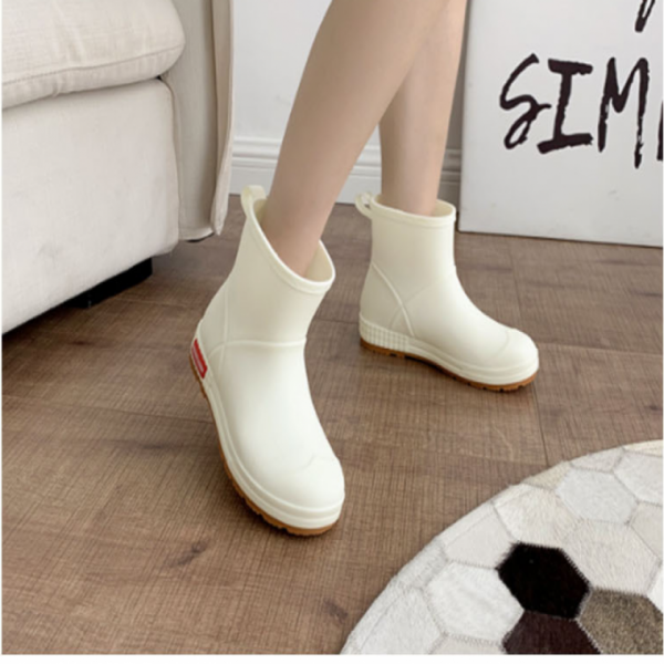 레인부츠 방수장화 남녀공용 작업화 둥근코 신발