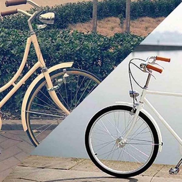 헤드라이트 레트로 3 led mtb 자전거 방수 램프 안전