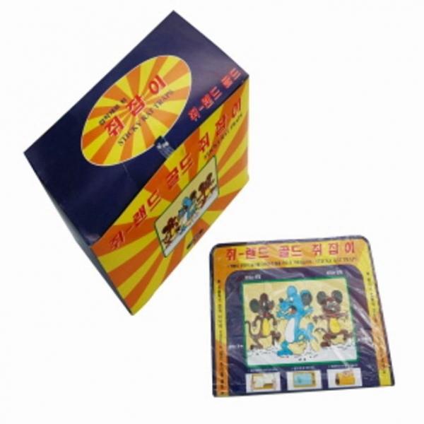 쥐잡이 트랩 20p 쥐 덫 끈끈이 해충 트렙 식당 업소