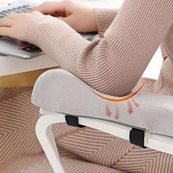 의자팔받침대 사무실 가정용 의자 팔 받침대 폼 메모리 2개 1세트