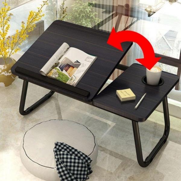 각도 조절 테이블 노트북 협탁 접이식 밥상 티 트레이 좌식 식탁 침대 책상 베드 미니