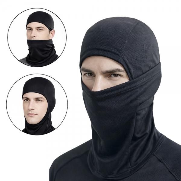 햇빛차단 사계절 바라클라바 블랙