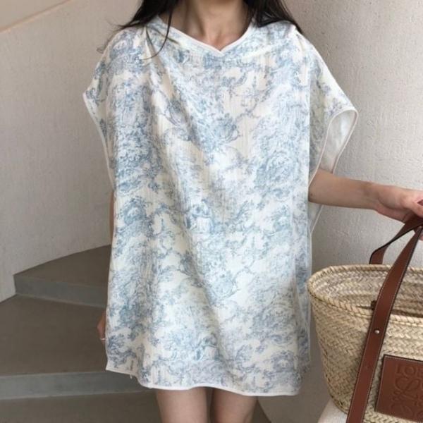 WL 베니유니 비쥬 판초 판쵸 비치웨어 커버업 비치타올 비치가운