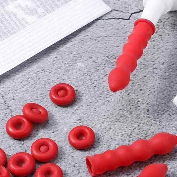 실리콘 굳음방지 커버 10p 식품용실리콘 색칠도구