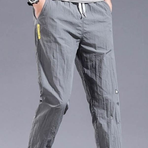 WL 스포츠 조거 팬츠 심플한 무지 디자인으로 데일리룩에 활용하기 좋은 남자 트레이닝 하의