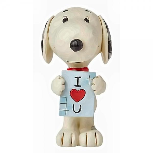 에네스코 피규어 JSPEA Snoopy I Love You Sign M 캐릭터 인테리어 소품