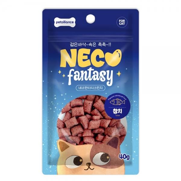펫얼라이언스 고양이간식 네코판타지 크런치 참치 40g x 10개