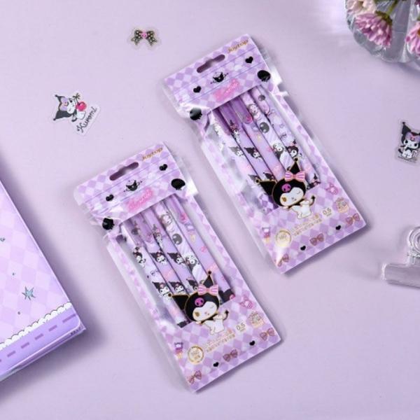 캐릭터즈 굿타임 중성펜 5본 세트(0.5mm)