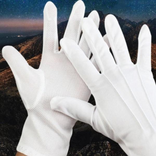 행사용 10쌍 흰장갑 예식 미끄럼방지 속장갑 작업 예식장갑 작업용장갑