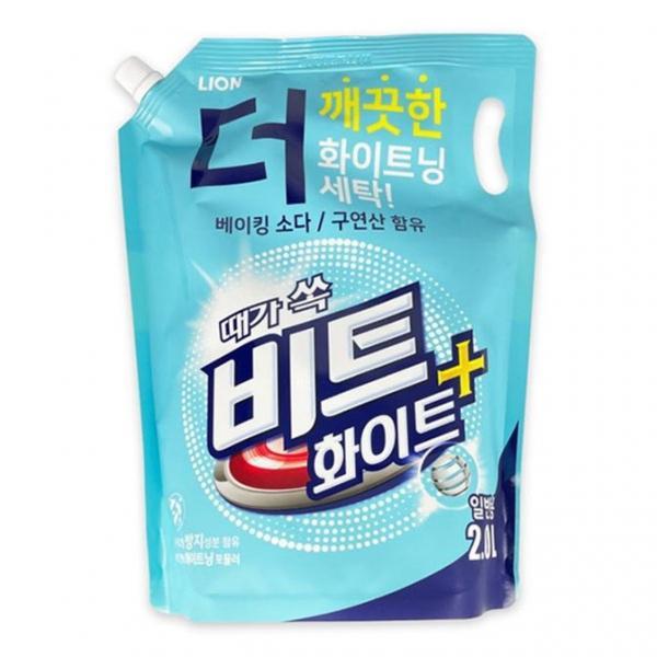 비트 세탁 세제 세탁기 빨래 세제 일반용 리필 2L