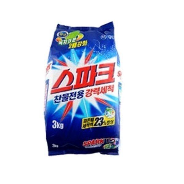 스파크 3KG 리필 세탁세제 가루세제