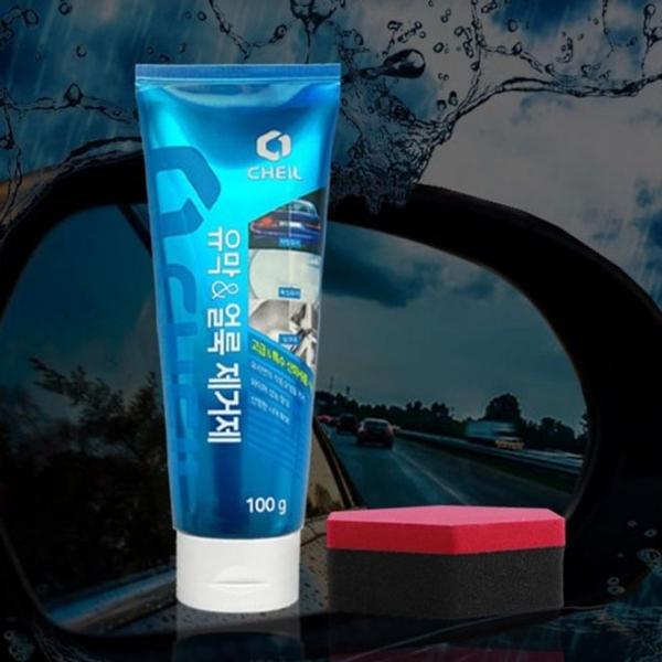차량 유막 저게제 세차 유리창 유막 얼룩 제거제 100g