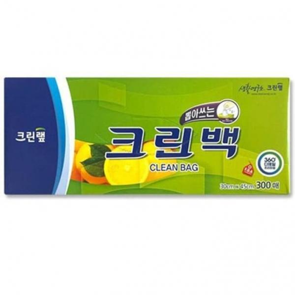 크린랩 크린백 위생백 비닐 봉투 비닐팩 30x45 300매