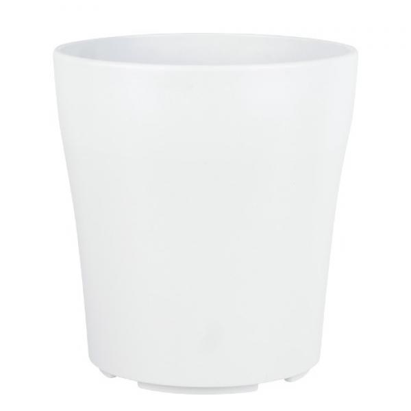 고운 웨이브 백색 화분 280