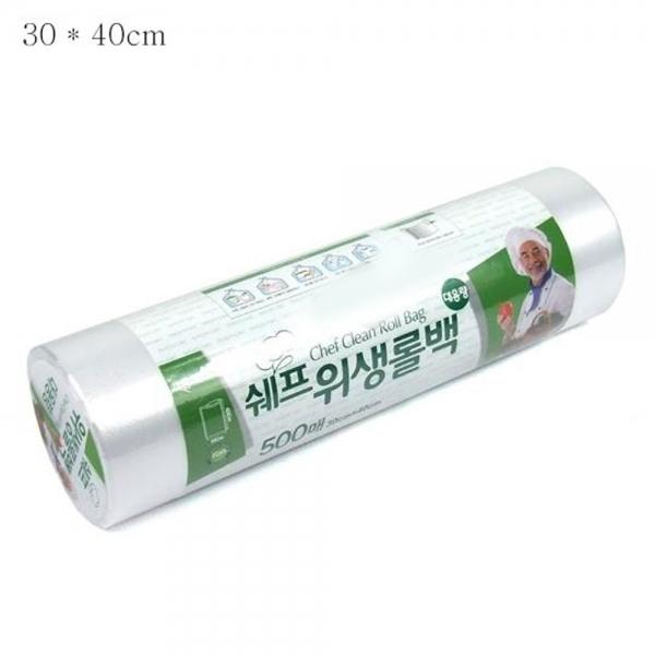 업소용 대용량 쉐프 롤백 30x40 500매 식당비닐팩