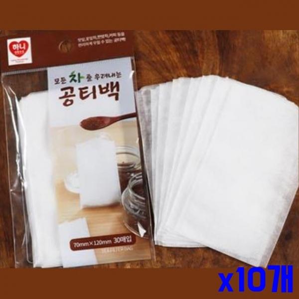 간편 차 우림 공티백 x10개 티거름망 티망 차우림백