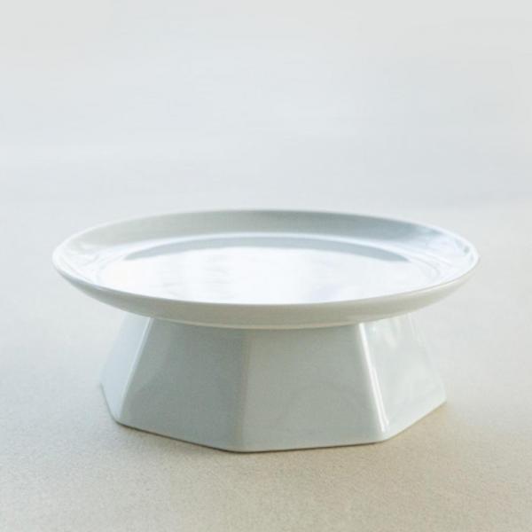 이천도자기 강백자 팔각찻상 20cm 트레이 쟁반 다도