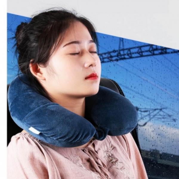 푹신한 메모리폼 기내용 목베게 쿠션 라텍스 차량용목베게 비행기목베게 소재