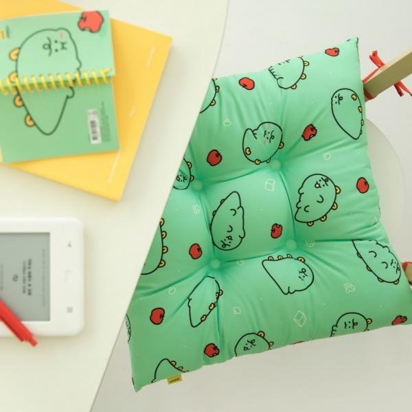 카카오프렌즈 캐릭터 죠르디 다용도 사무실 학교 식탁 사각 방석 쿠션 패드