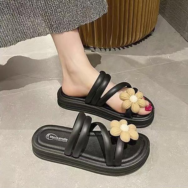 꽃송이 웨이블 쿠션 슬리퍼 SD-0272