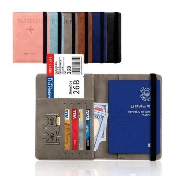 WL 해킹 방지 안티스 전자 여권 지갑 신여권 케이스