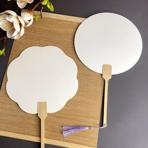 WL (별별창고) DIY 부채 꾸미기 활동 어린이집 꽃