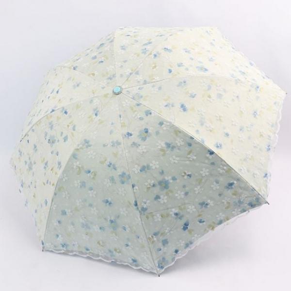 WL 20대 예쁜양산 꽃무늬 플라워 잔꽃무늬 암막 양산