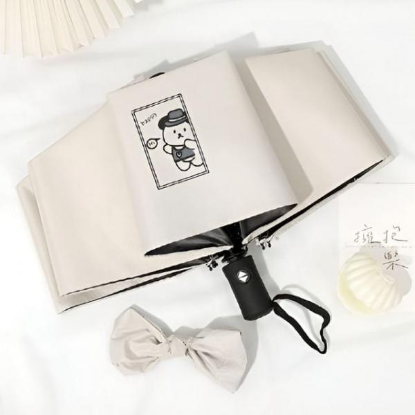 WL (BBT4) 원터치 우산 UV 자외선차단 암막 접이식 접는 답례품 판촉물