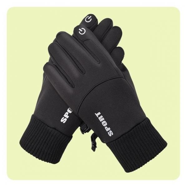 WL 스포츠 보드 무지 슬림핏 방한 논슬립 스마트폰 장갑