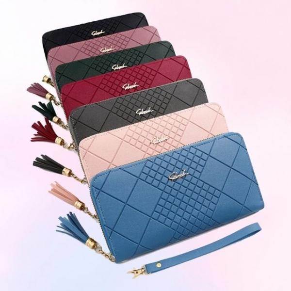 WL 활용도 50대 수납칸 동전 40대 현금 지퍼 칸많은 지폐