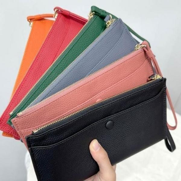 WL 데일리 장지갑 여러장 카드 수납 현금 영수증 세련된 스타일 실용적인 편리하면서 고급스러운