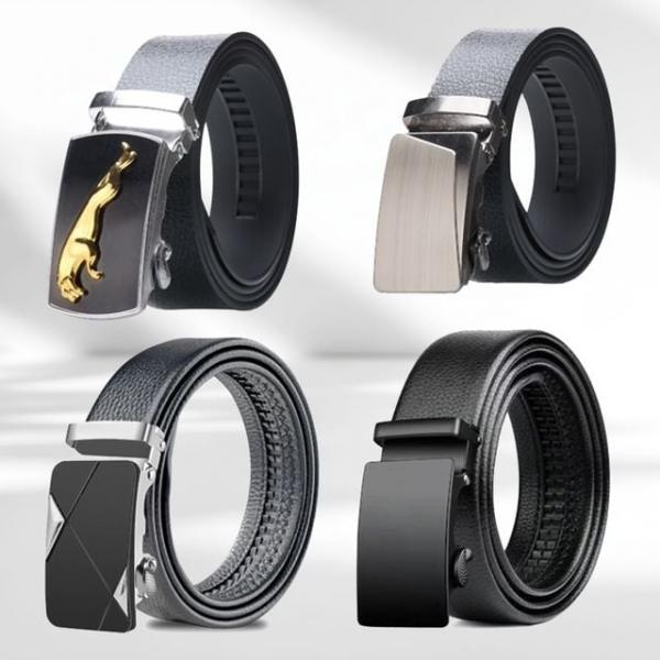 WL 튼튼한 비즈니스 남자 혁대 럭셔리 가죽 벨트 띠용