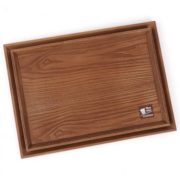 에쉬목 사각 논슬립 트레이 쟁반