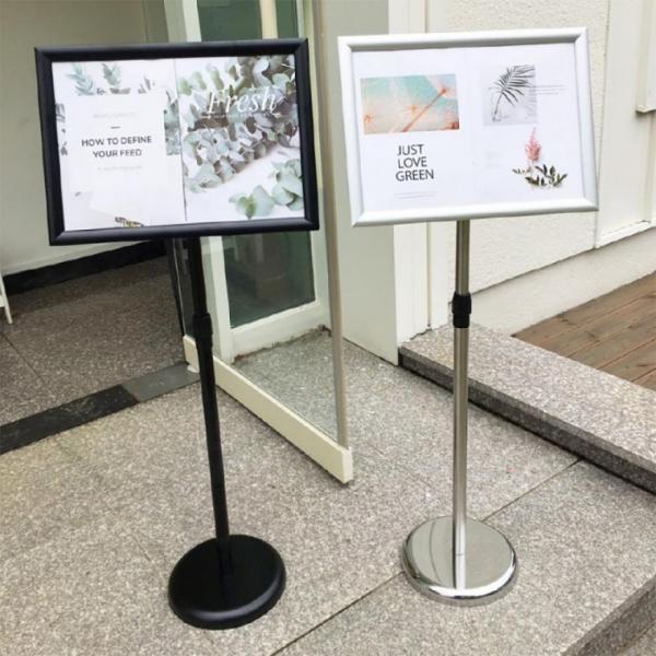 메뉴판거치대 A4 A3 메뉴판 안내판 거치대 상품안내 식당 카페 전시장 회의실